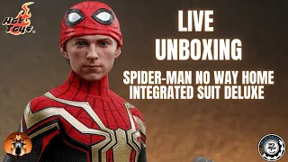 HOT TOYS SPIDER-MAN NO WAY HOME INTEGRATED SUIT DELUXE LIVE UNBOXING