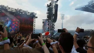 Head full of dreams Coldplay croke park