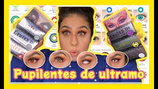 LENTES DE CONTACTO DE ULTRAMO VALEN LA PENA COMPRAR??? PROBANDO PRODUCTOS NUEVOS