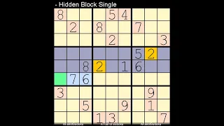 How to Solve Washington Times Sudoku Difficult  1 June, 2024
