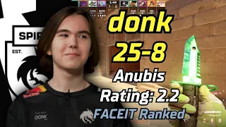 donk (25-8) POV VOICE COMMS vs Boombl4/alpha (Anubis) | Apr 20, 2024 | #cs2 #demo