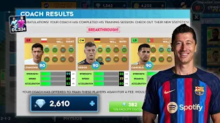 DLS24 - Opening Agents and maxing full squad in Dream league soccer 24