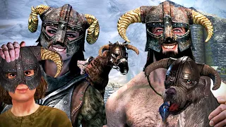 UMA FAMÍLIA QUASE FELIZ | Skyrim