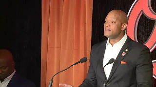 Maryland Gov. Wes Moore speaks on Baltimore bridge collapse