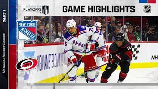 Second Round, Gm 1: Rangers @ Hurricanes 5/18 | NHL Playoffs 2022