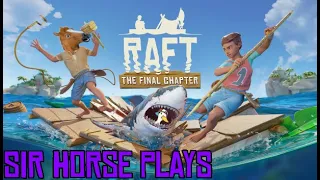 🔴 Can A Horse Survive In the Ocean? | Raft Live 🔴