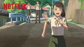Wild Chair Chase | Suzume | Clip | Netflix Anime