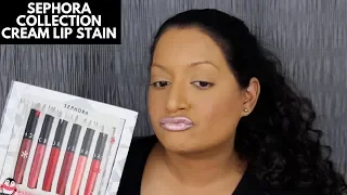 Sephora Collection Cream Lip Stain Collection Review