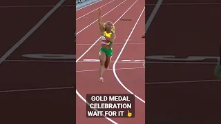 what a moment it was for shelly Ann fraser pryce #shorts