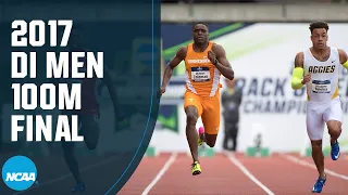Men's 100m - 2017 NCAA outdoor track and field championships