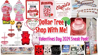 🌳DOLLAR TREE SHOP WITH ME! VALENTINES DAY 2024 SNEAK PEEK! PLANNING AHEAD.