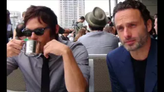 Norman Reedus & Andrew Lincoln - Count on me (true friendship)