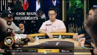 Triton Poker Series Montenegro 2024 Event 5 40K NLH 7 Handed MYSTERY BOUNTY Day 2 | Part 4
