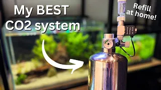 EASY DIY CO2 for aquarium? Baking Soda + Citric Acid CO2 Generator step by step