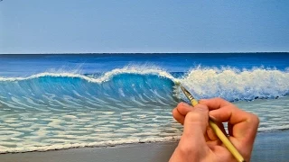 How to Paint a Wave in Acrylics