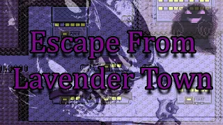 Pokemon - Escape From Lavender Town FULL Gameplay - Horror Game