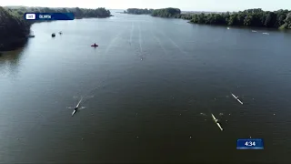 2021 European Rowing Under 23 Championships, Kruszwica, Poland - Day 1 Heats