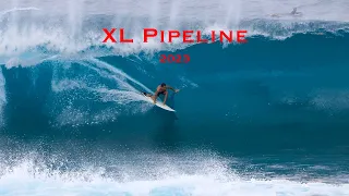 Surfing MAXING PIPELINE (Raw 4k) Highlights from January 2, 2023