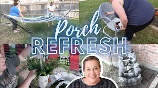 Porch Refresh | Giving Stephen His Father's Day Gift {Funny}