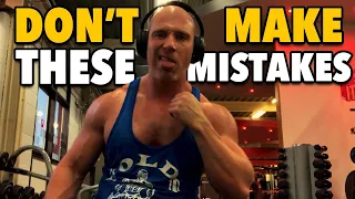 10 Dumb Muscle Building Mistakes To Stop Right Now!