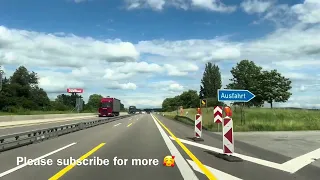 German autobahn Highway