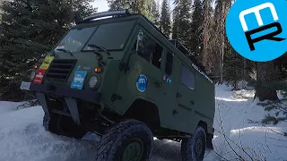 Snow Wheeling / Camping in The Volvo C303 (with @TheStoryTillNow @KrokemOutdoors @DirtLifestyle )