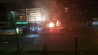 Brand Arnhem meubelzaak deel 1