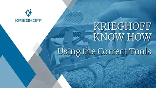 Krieghoff Know How - Using the Correct Tools