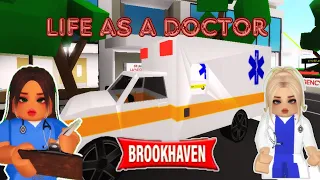 Brookhaven 🏡RP Story LIFE as a DOCTOR