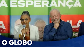 'Lula reúne condições para derrotar Bolsonaro', diz Marina ao anunciar apoio ao candidato do PT