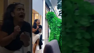 Hilarious Bushman Prank Reactions (Screaming Edition) #shorts