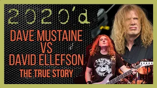 Dave Mustaine Vs  David Ellefson THE TRUE STORY