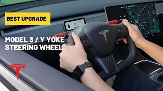 Tesla U Ride Experience : TESERY Yoke Steering Wheel