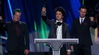 Green Day - Rock & Roll Hall Of Fame 2015