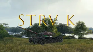 STRV K - Весь бой выживаю на последнем ХП! (9542 суммарки и из них 6827 урона)