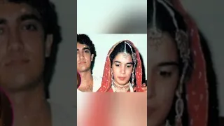 Aamir Khan with first wife Reena Dutta 💕💕 old unseen pictures of ex-couple #aamirkhan #reenadutta