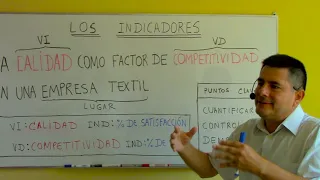 Taller de Tesis No  12 : Los Indicadores