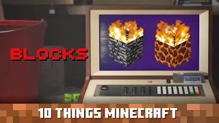 Blocks: Ten Things You Probably Didn't Know About Minecraft