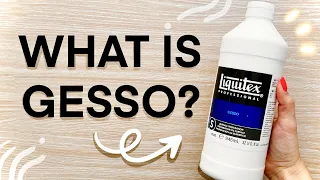What is Gesso? How To Use Gesso + Why It's Important For Sketchbooks & Paintings!