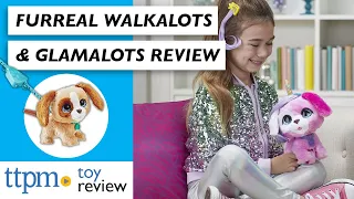 furReal Walkalots and furReal Glamalots from Hasbro | Toy Review | Interactive Dogs for Kids