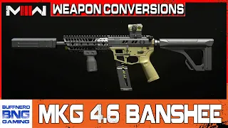 CMMB MKG 4.6 Banshee - Weapon Conversion - Call Of Duty Modern Warfare III