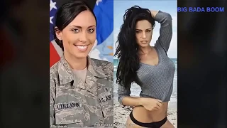Девушки разных стран в Армии и Дома