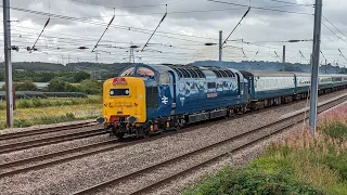 Deltic in Disguise - 55009 as 55013 'The Black Watch' on 'The Coronation Deltic' - 19/08/23