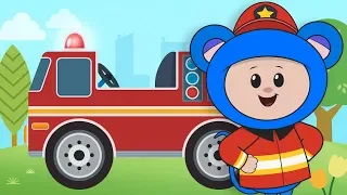 Fire Engine, Fire Engine | Mother Goose Club Nursery Rhymes