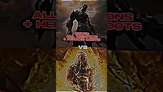 Kratos (versions) vs Zeus (100%)