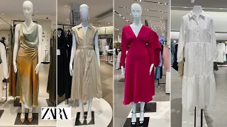 ZARA WOMEN’S DRESSES NEW COLLECTION / APRIL 2024