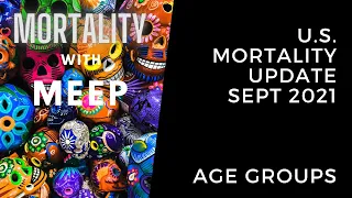 Mortality with Meep - Excess Deaths through Sept 2021 by Age Group
