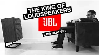 MOST ICONIC Loudspeaker of ALL TIME! - JBL L100 Classic Speaker Review