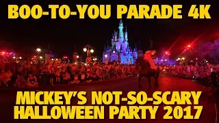 Mickey's Boo-To-You Halloween Parade 2017 | Mickey's Not-So-Scary Halloween Party