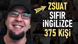 1 Yıl Boyunca İngilizce Konuşmak (375 Farklı Kişi)